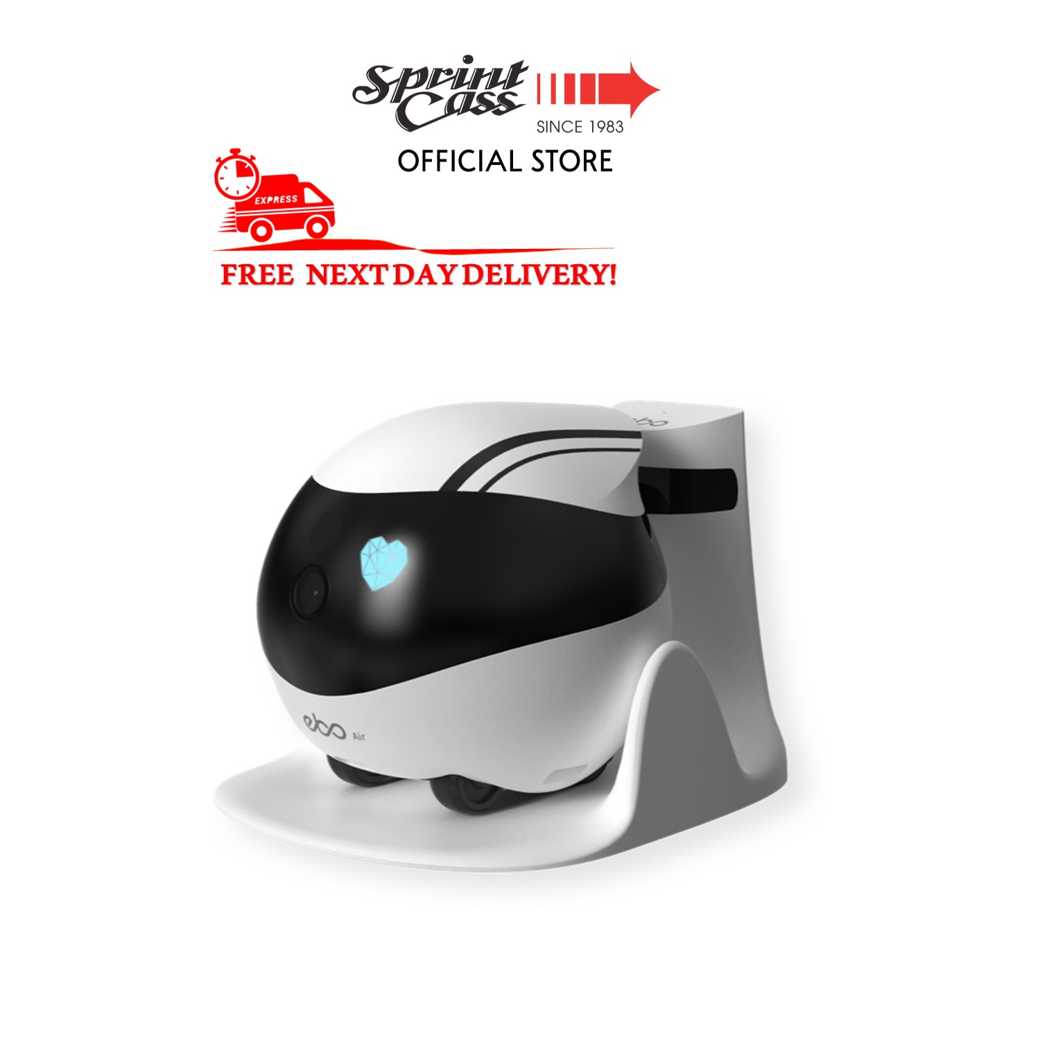 Enabot EBO AIR AI-powered Moving Cam For Indoor Security